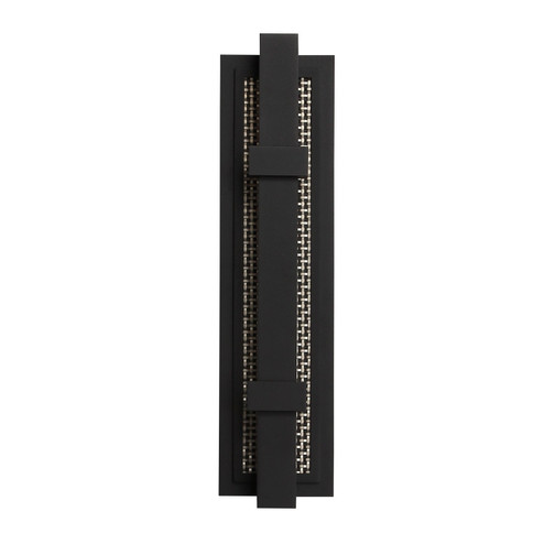 Avenue Outdoor LED Wall Sconce in Black (192|AV10010-BLK)