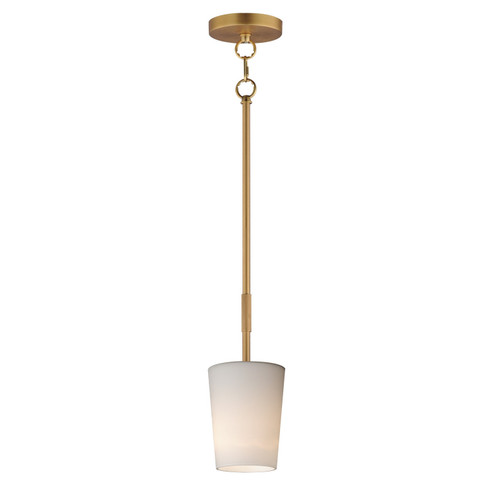 Durham One Light Pendant in Natural Aged Brass (16|92691WTNAB)