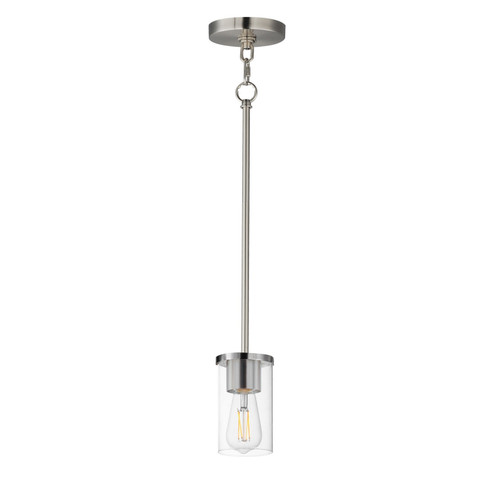 Lateral One Light Pendant in Satin Nickel (16|90281CLSN)