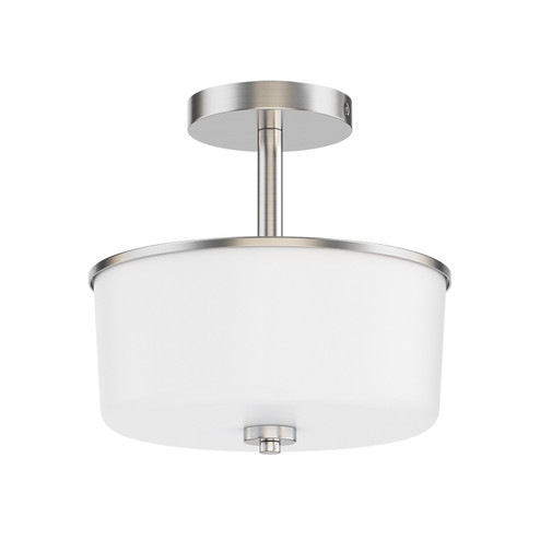 Fuller Two Light Semi Flush/Pendant Convertible in Satin Nickel (16|5692WTSN)