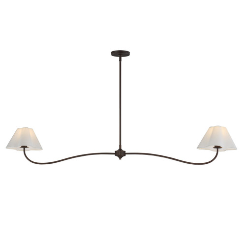Saxon Two Light Pendant in Oil Rubbed Bronze (16|18102WTOI)