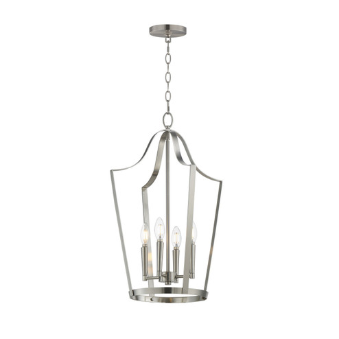 Arden Four Light Pendant in Satin Nickel (16|10424SN)