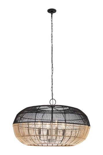Downtown Urban Four Light Pendant in Matte Black (405|670-4P-BK-29NT)