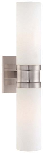 Two Light Wall Sconce in Brushed Nickel (7|4462-84)