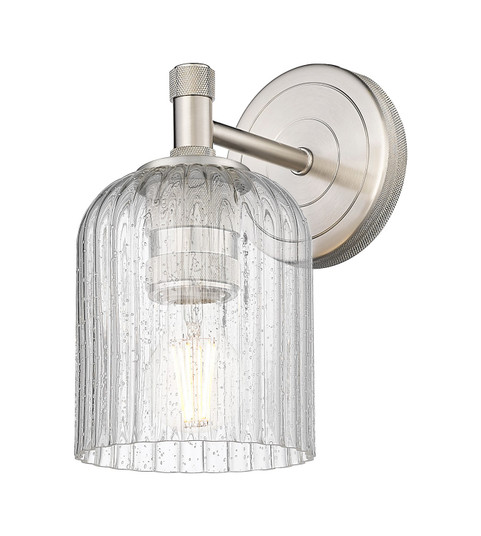 Downtown Urban One Light Wall Sconce in Satin Nickel (405|434-1W-SN-G559-5SDY)