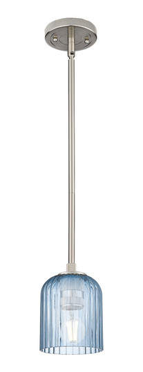 Downtown Urban One Light Pendant in Satin Nickel (405|434-1S-SN-G559-5BL)