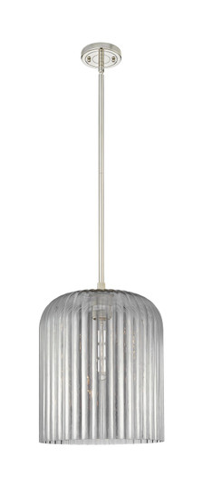 Downtown Urban One Light Pendant in Polished Nickel (405|434-1S-PN-G559-12SM)