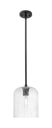 Downtown Urban One Light Pendant in Matte Black (405|434-1S-BK-G559-8SDY)