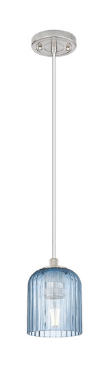 Downtown Urban One Light Pendant in Satin Nickel (405|434-1P-SN-G559-5BL)