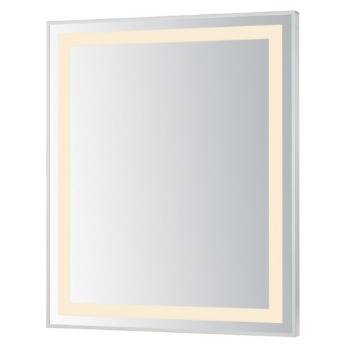 Framed LED Mirror in Satin Nickel (86|E42093-SN)