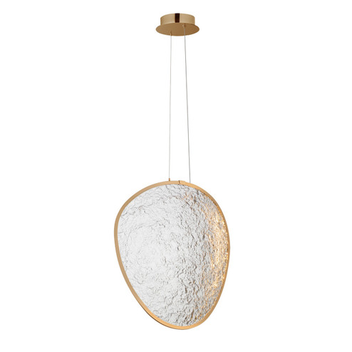 Moonscapes LED Pendant in Brushed Champagne (86|E24973-BCN)
