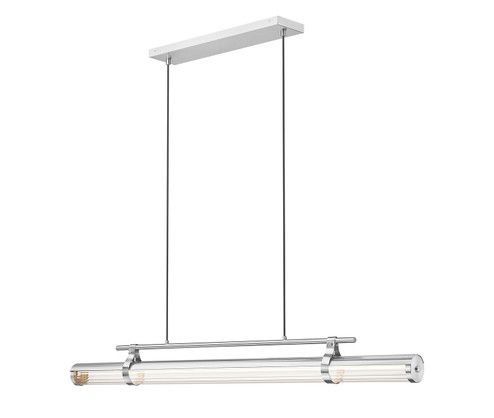 Benoit LED Linear Chandelier in Brushed Nickel (224|1959-54L-BN-LED)