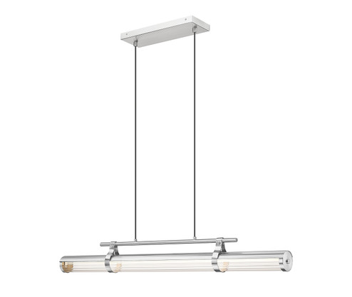 Benoit LED Linear Chandelier in Brushed Nickel (224|1959-44L-BN-LED)