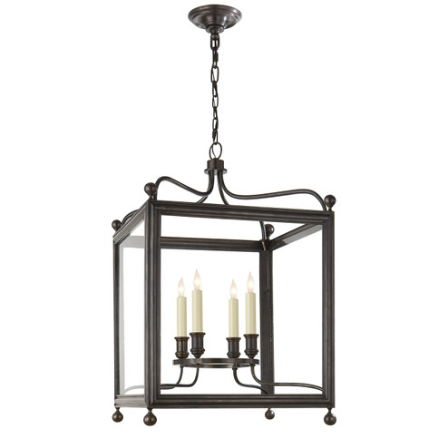 Greggory Four Light Lantern in Bronze (268|SP 5002BZ)
