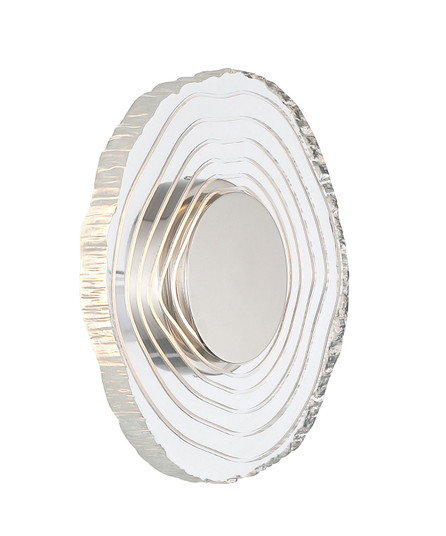 Luminwood LED Wall Sconce in Polished Nickel (62|1921-WSC12 PN-RE)