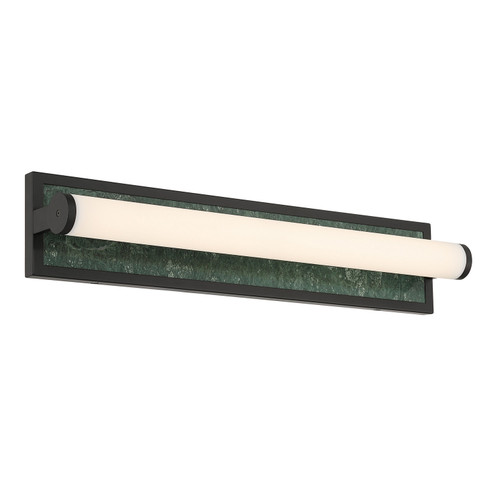 Stratum LED Vanity in Matte Black (62|1672-BA24 BLK-PRG)