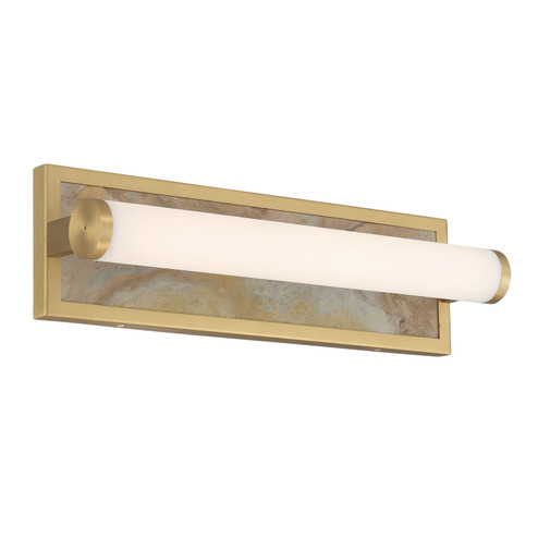 Stratum LED Vanity in Brushed Champagne Brass (62|1672-BA18 BCB-MR)