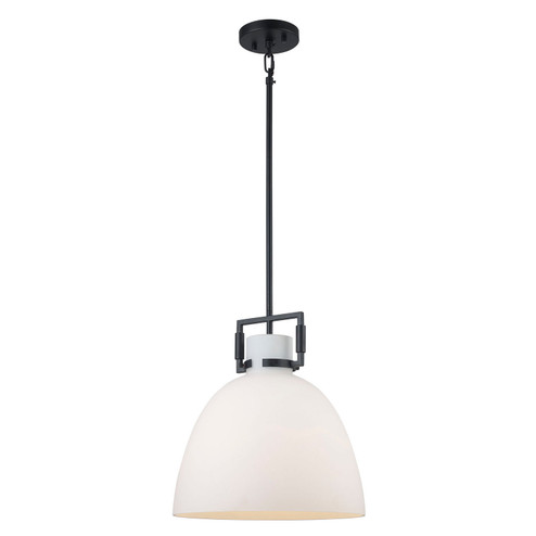 One Light Pendant in Black (110|PND-2228 BK-WF)