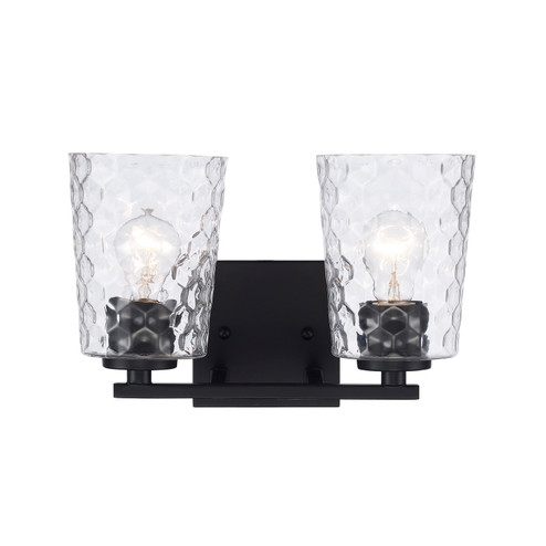 Two Light Vanity in Black (110|71972 BK)