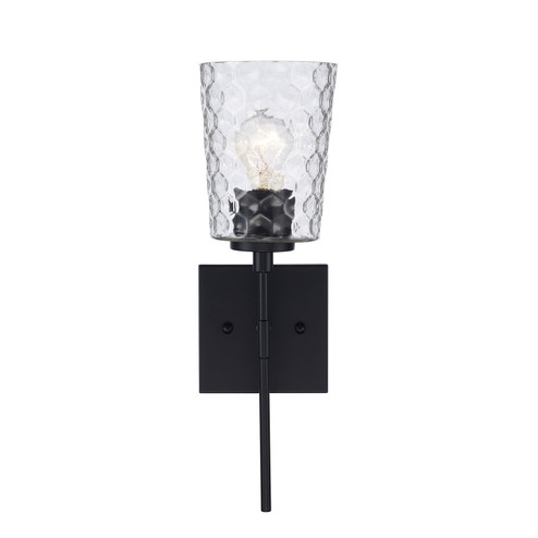 One Light Wall Sconce in Black (110|71971 BK)