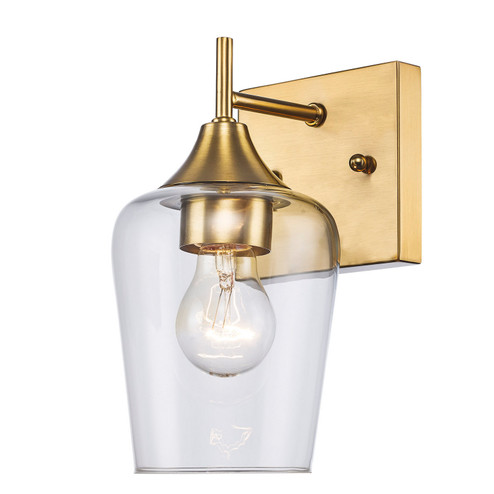 One Light Wall Sconce in Antique Gold (110|71831 AG)