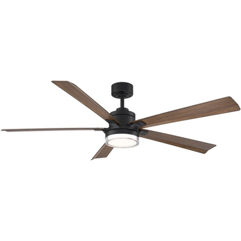 Radiant 64'' Ceiling Fan in Matte Black/Distressed Koa (441|FR-D2603-64L-MB/DK)