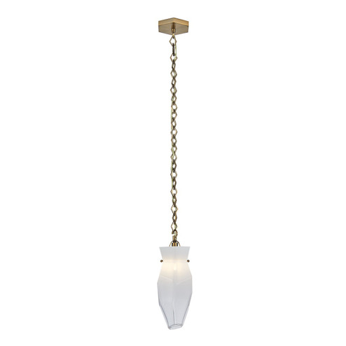 Bolsa One Light Pendant in Winter Brass (33|528311WBWT)