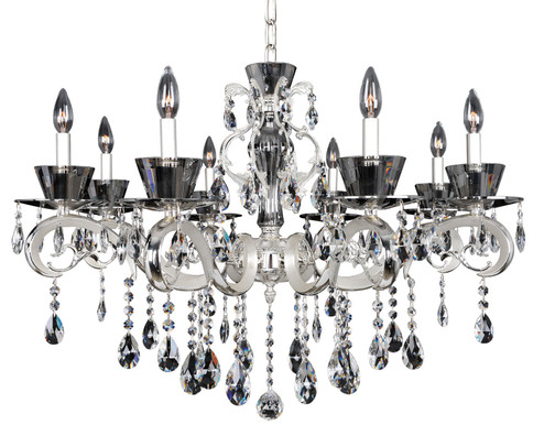 Locatelli Eight Light Chandelier in Silver (238|10099-017-FR001)