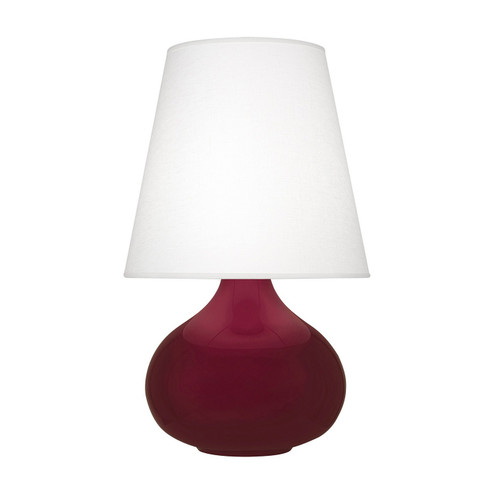Small June One Light Accent Lamp in Sugar Plum Glazed Ceramic (165|SM93)