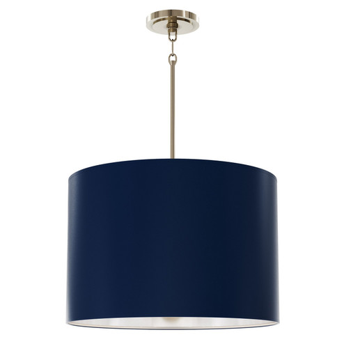 Jack Four Light Pendant in Matte Silver Interior w/Polished Nickel (165|S496MMB)