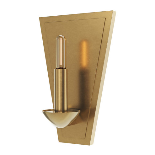 Goldie One Light Wall Sconce in Lacquered Burnished Brass (165|2954)