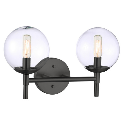 Auresa Two Light Bath Vanity in Coal (7|2792-66A)