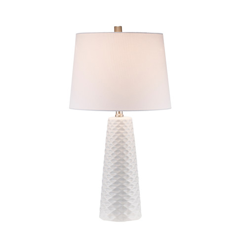 Higgins One Light Table Lamp in White (110|RTL-9221 WH)