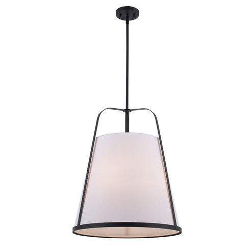 Cass Four Light Pendant in Black (110|PND-2312 BK)