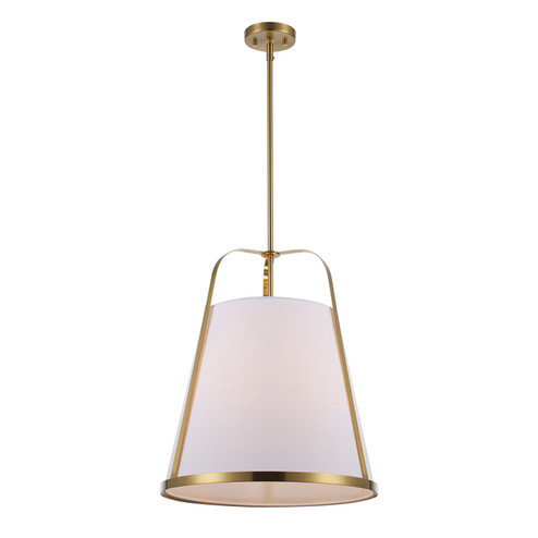 Cass Three Light Pendant in Antique Gold (110|PND-2310 AG)