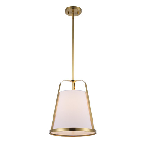 Cass One Light Pendant in Antique Gold (110|PND-2309 AG)