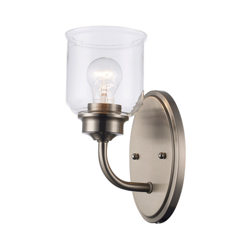 Zoe One Light Wall Sconce in Brushed Nickel (110|72051 BN)