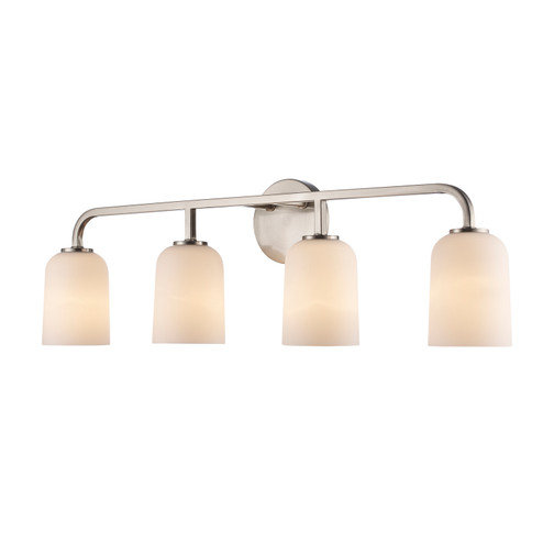 Capri Four Light Vanity in Brushed Nickel (110|72034 BN)