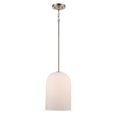 Capri One Light Pendant in Brushed Nickel (110|72030-1 BN)