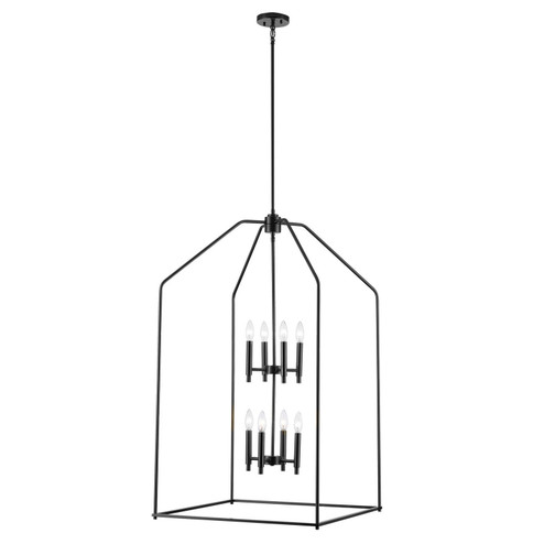 Birdy Eight Light Pendant in Black (110|11838-24 BK)