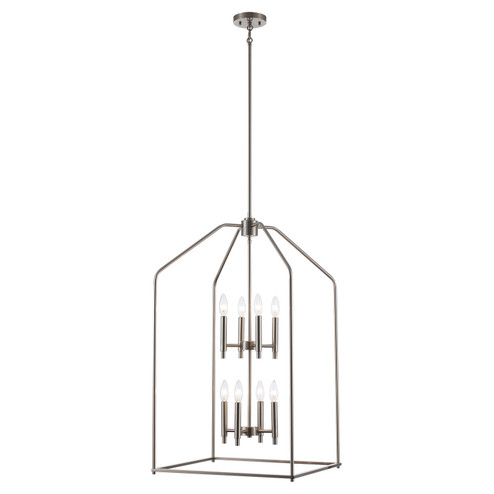 Birdy Eight Light Pendant in Brushed Nickel (110|11838 BN)