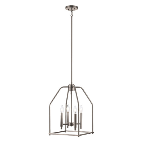 Birdy Four Light Pendant in Brushed Nickel (110|11834 BN)
