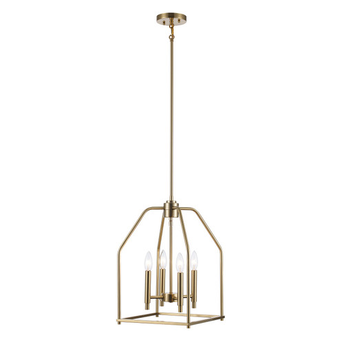 Birdy Four Light Pendant in Antique Gold (110|11834 AG)