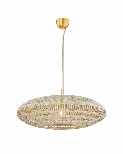 Erin One Light Pendant in Aged Brass (428|H1118701S-AGB)