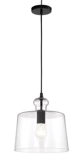 Clarity One Light Pendant in Coal (7|2335-66A)