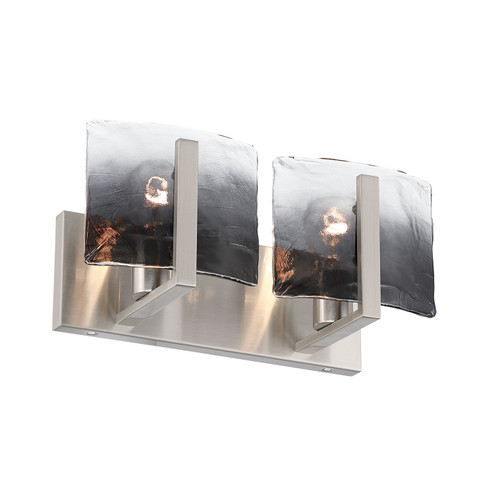 Aenon Two Light Vanity in Pewter (62|3164-BA2 PW-SWG)