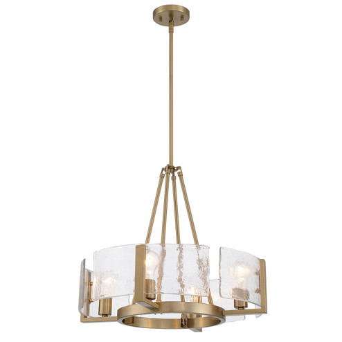 Aenon Four Light Chandelier in Brushed Champagne Brass (62|3164-4 BCB-HWG)