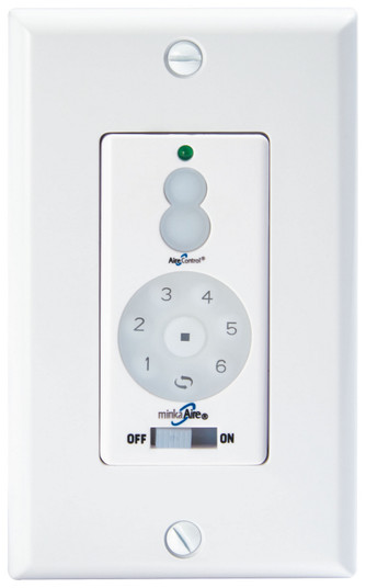 Minka Aire Dc Fan Wall Remote Control Full Function in White (15|WC600)