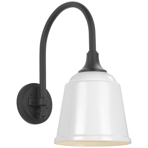 Academy Barn Light LED Barn Light in Matte Black (268|TOB 2814MBK/S5-WHT)