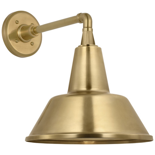 Academy Barn Light LED Barn Light in Hand-Rubbed Antique Brass (268|TOB 2811HAB/S1-HAB)